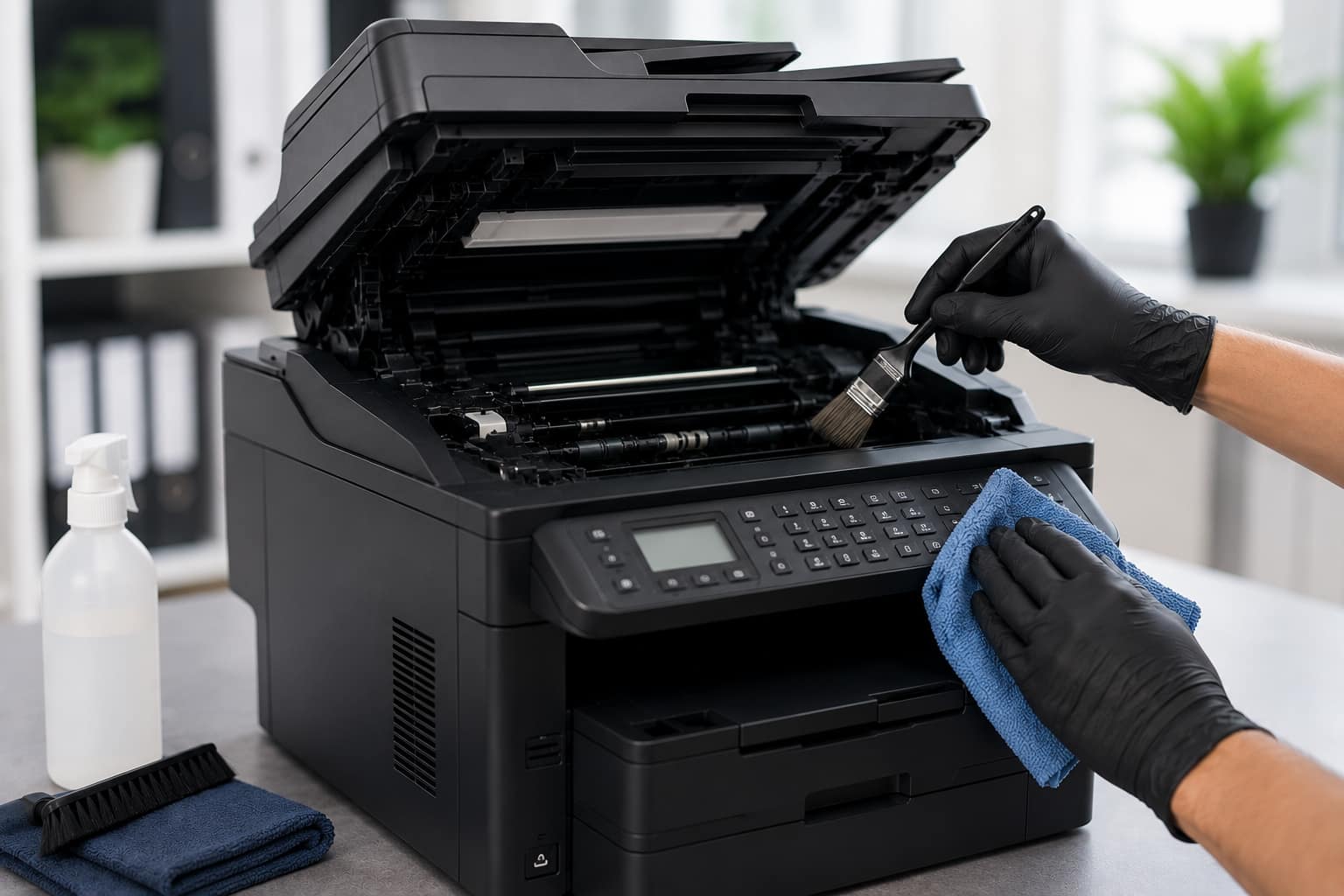 Home Higienização e limpeza preventiva de equipamentos de informática em ambiente corporativo